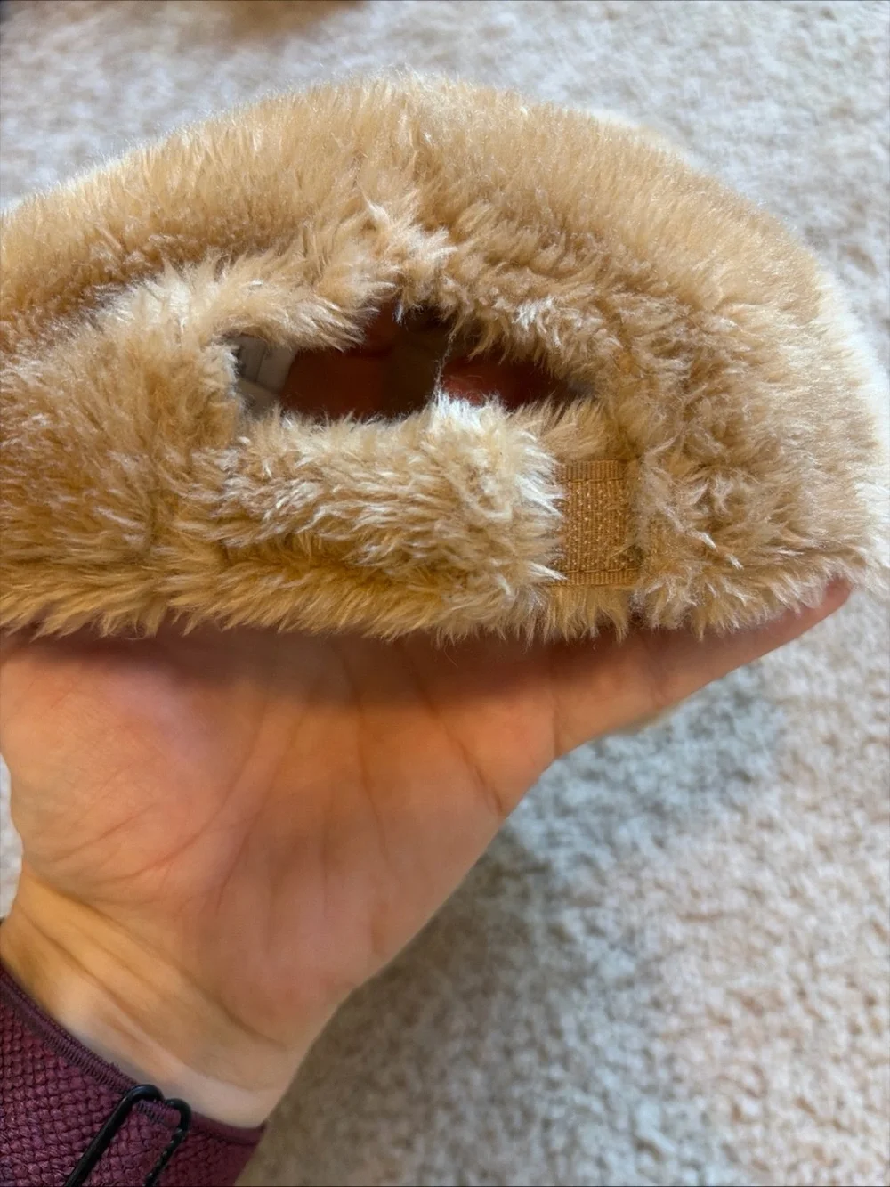 Baby Gap Fuzzy Bear Winter Cap NWT Sz 18-24months